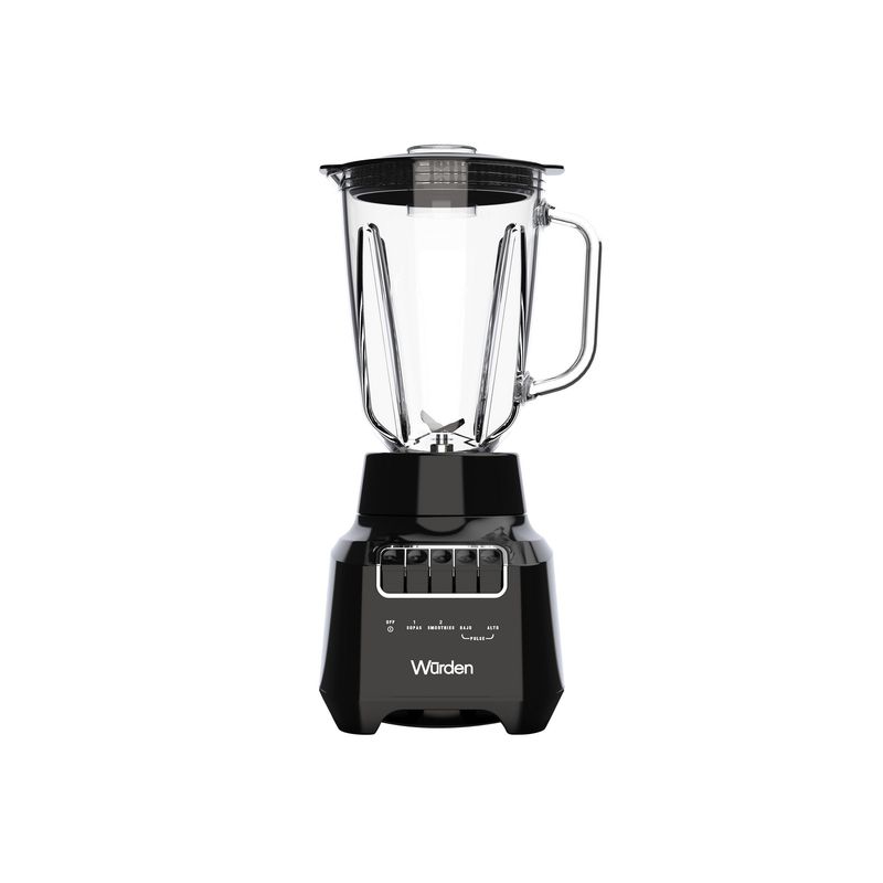 WURDEN - Licuadora Wurden 1.5L 750W 2 Velocidades WBL-DESIGN750