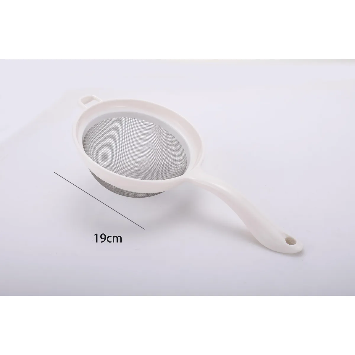 Colador de Plástico 19cm Blanco, marca JUST HOME COLLECTION - Foto Principal
