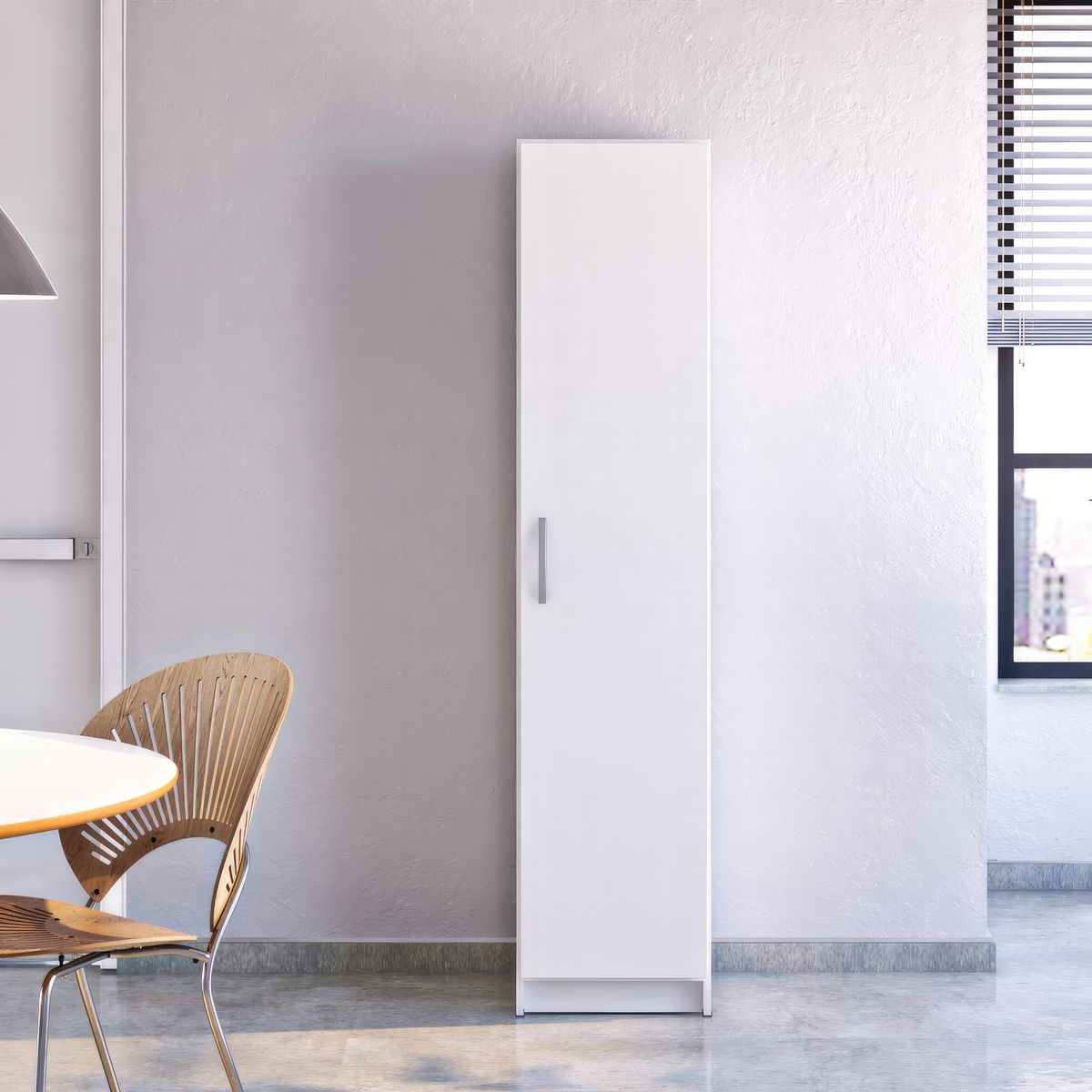 DITALIA - Alacena Multiuso Blanco MDP 40x180cm