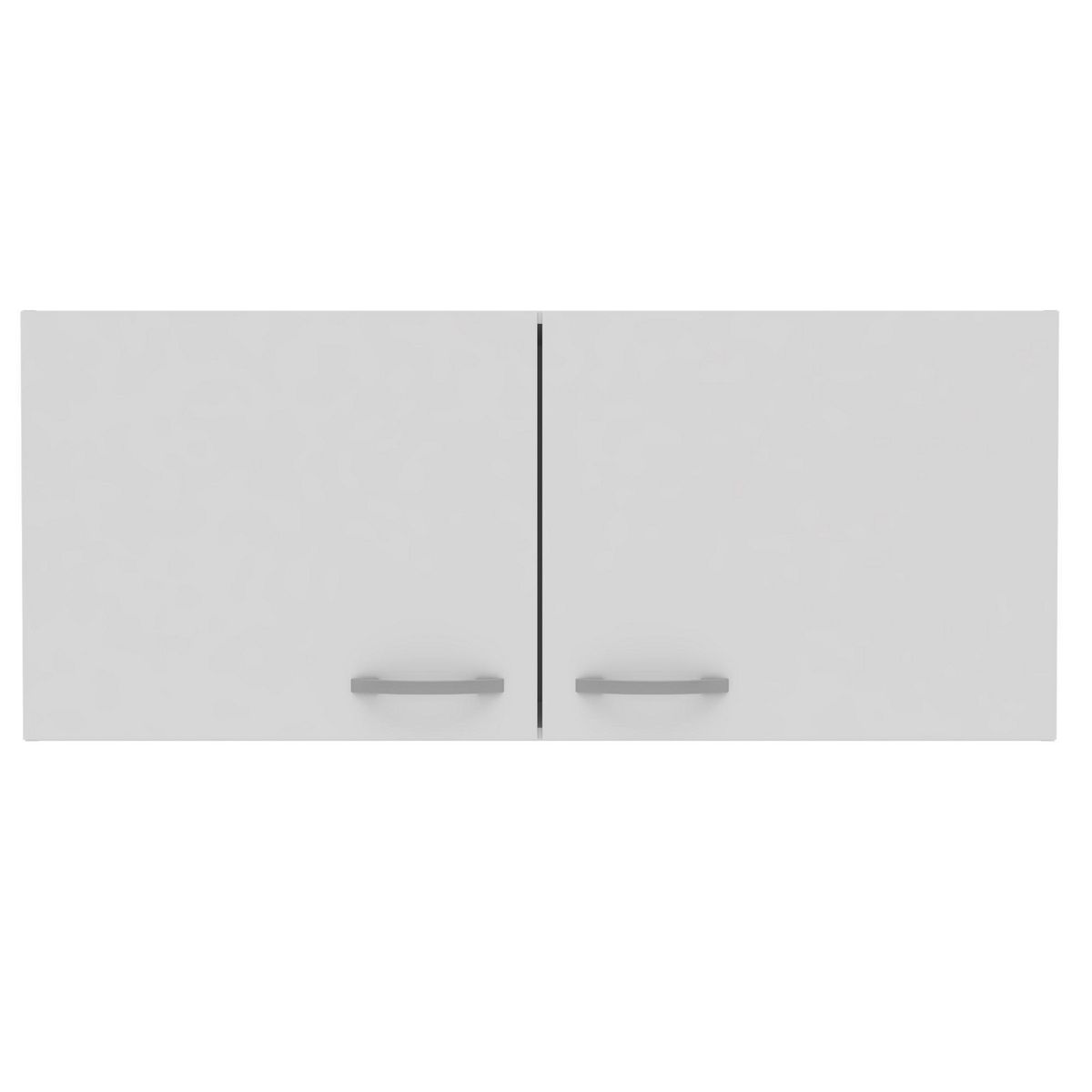  - Mueble Mural Cocina 2 Puertas 120cm Blanco + Mueble Base 2 Puertas 2 Cajones 120cm Blanco + Lavadero de Cocina Record 2 Pozas Escurridero Viena 120x50cm.