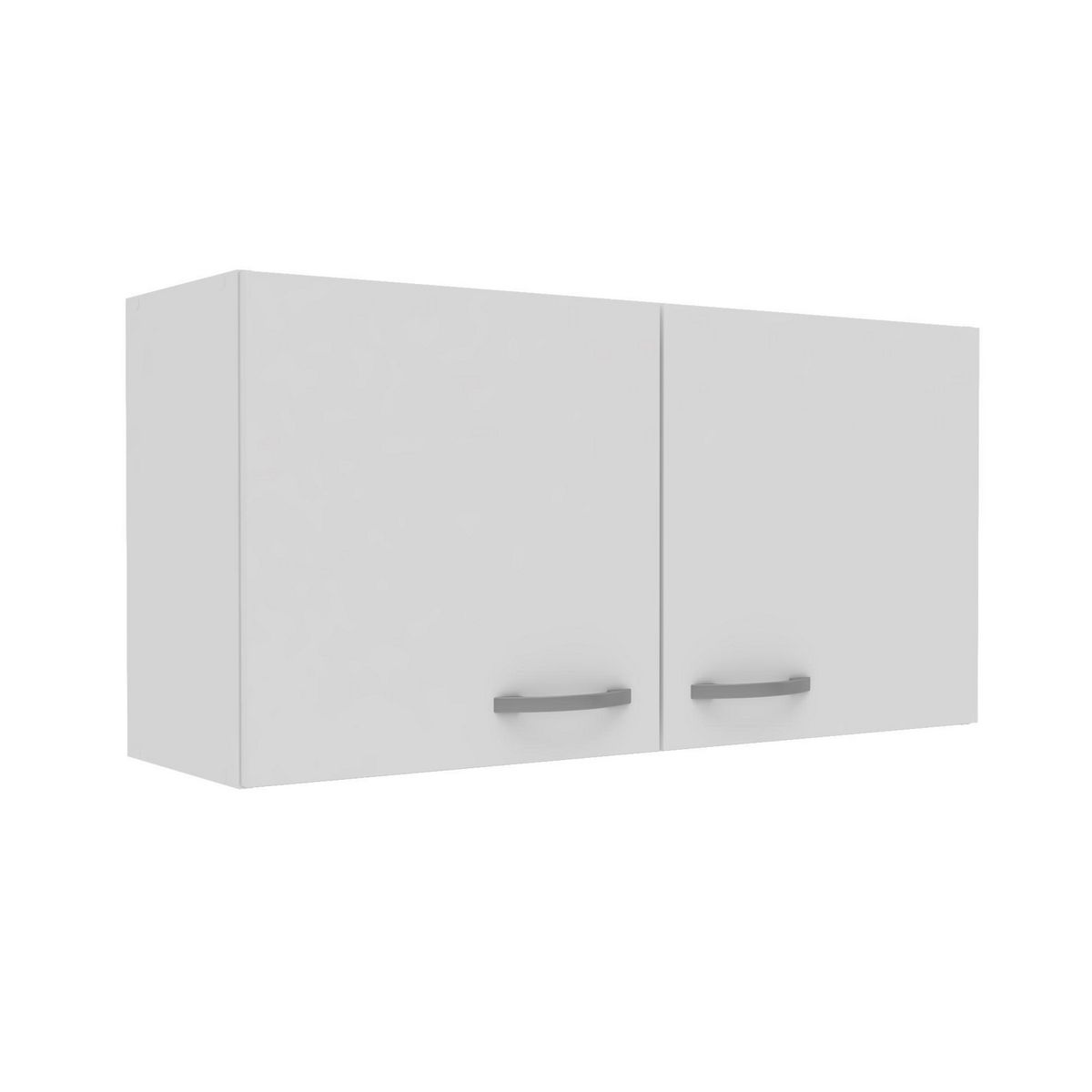 DITALIA - Mueble Mural Cocina 2 Puertas 100cm Blanco