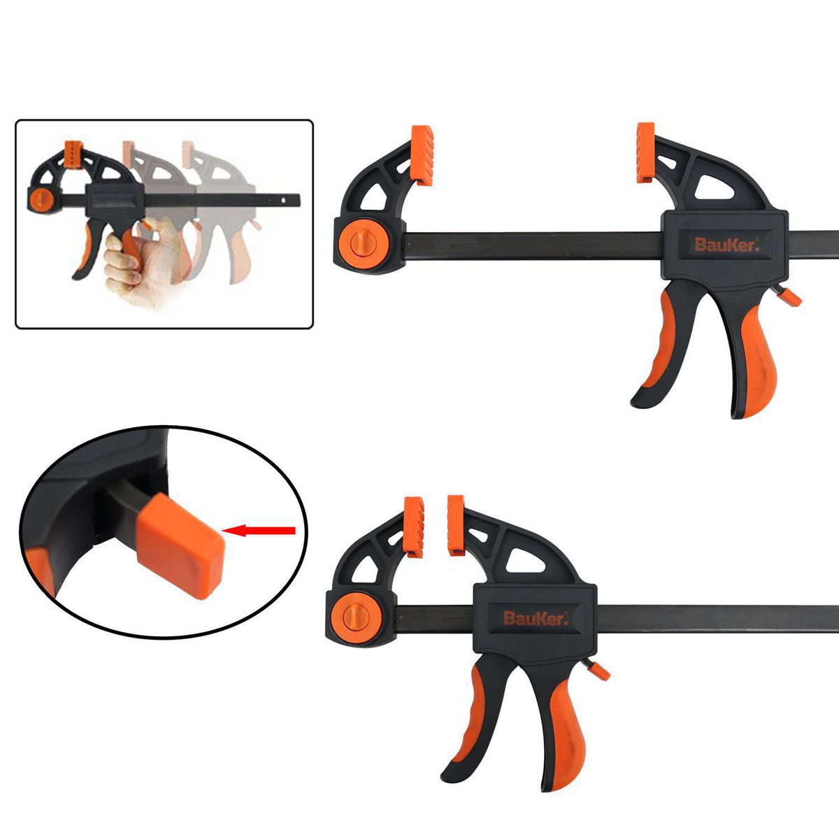 BAUKER - Prensa De Accion Rapida 18 B