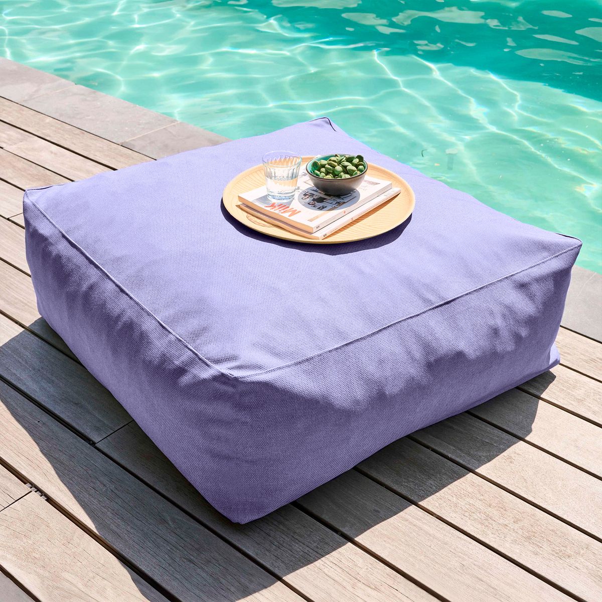 JUST HOME COLLECTION - Sofá Cojín Cuadrado Mykonos