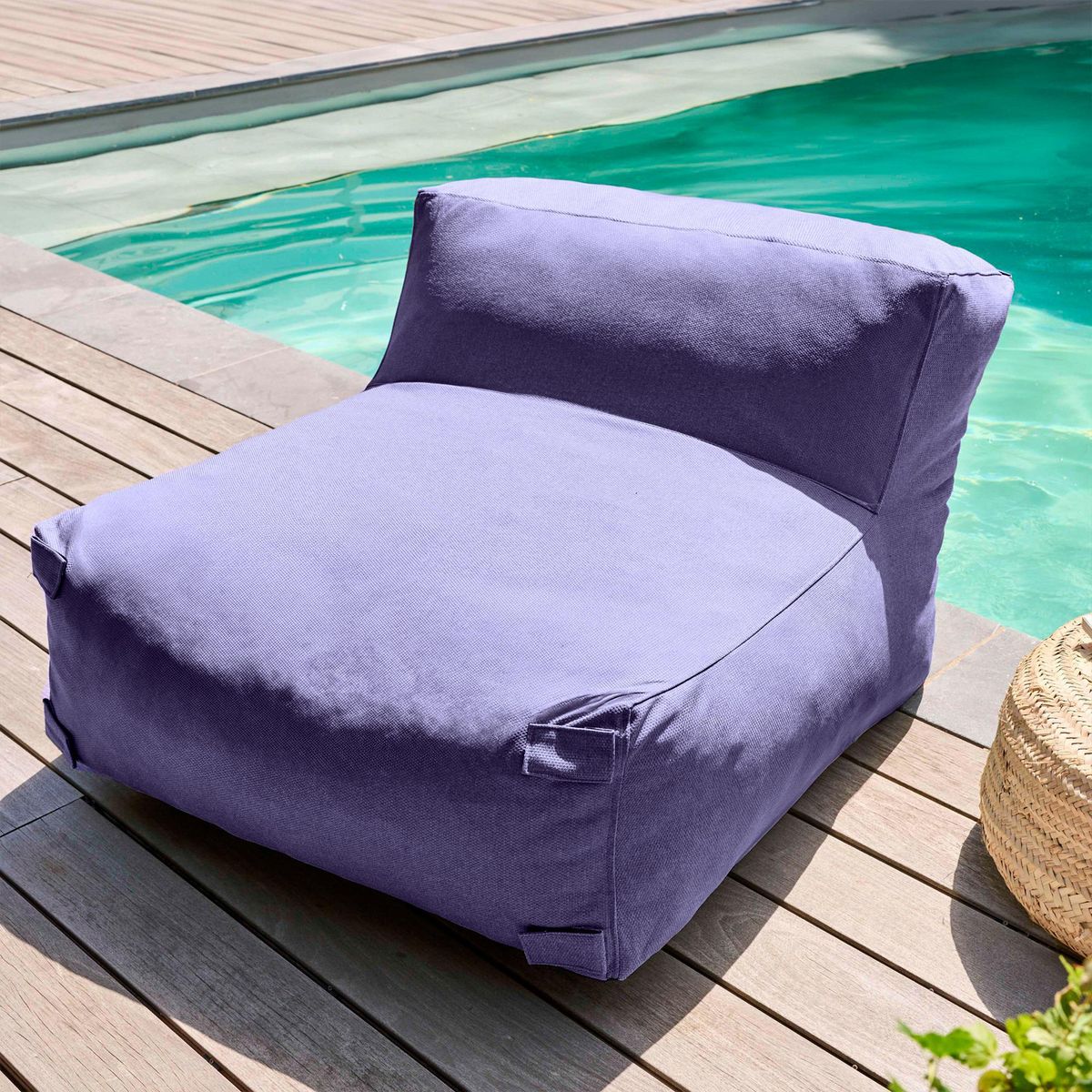 JUST HOME COLLECTION - Sofá Cojín con Respaldo Mykonos