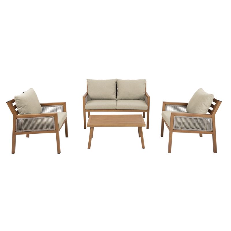 JUST HOME COLLECTION - Juego de Terraza Tavira para 4 personas