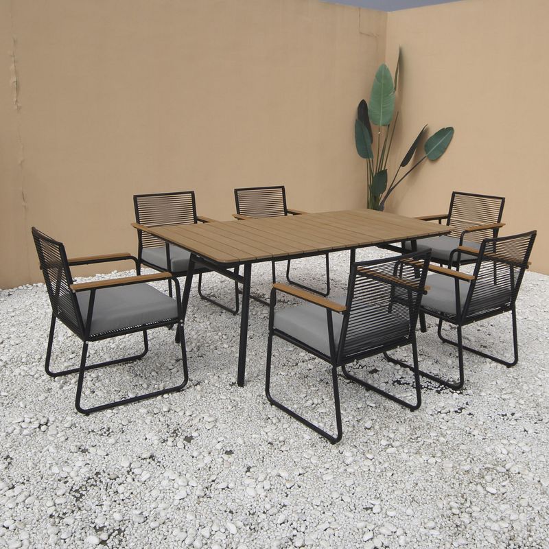 JUST HOME COLLECTION - Juego de Comedor Granada para 6 Personas