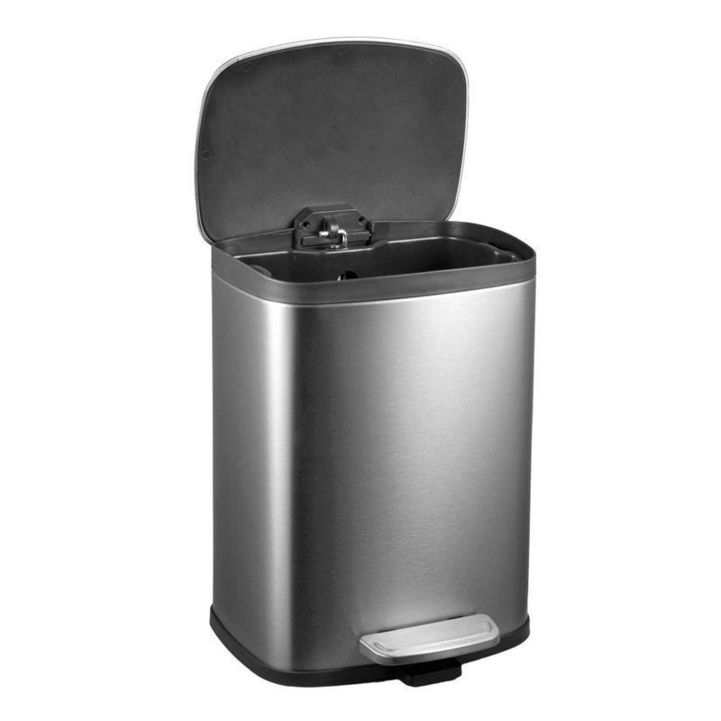 JUST HOME COLLECTION - Papelera con Pedal Soft 5lt Satín