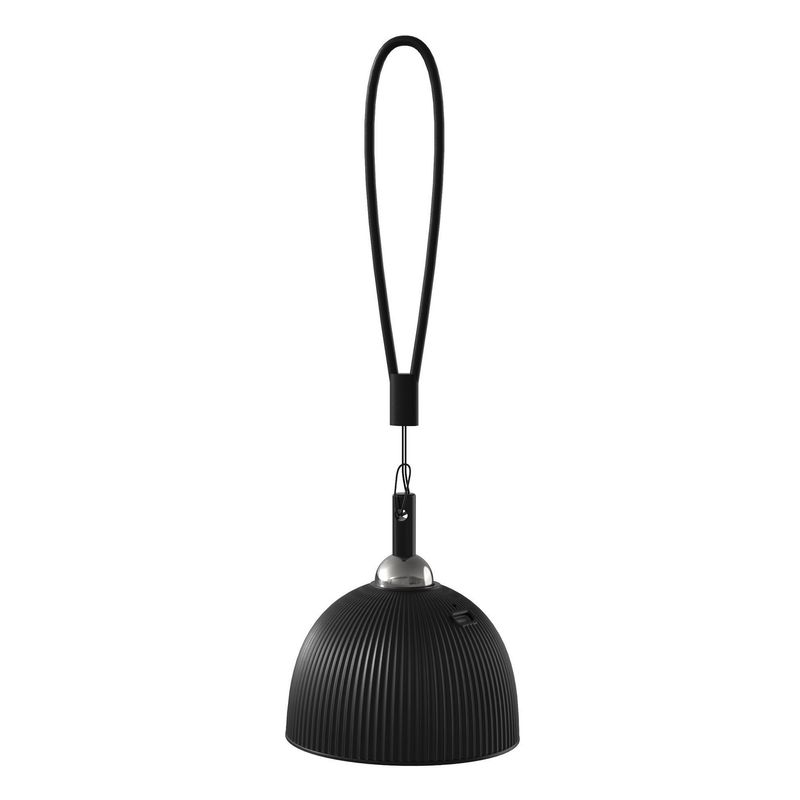 JUST HOME COLLECTION - Lámpara de Escritorio Multiusos Recargable Negro