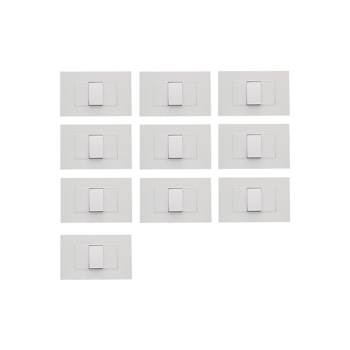 HALUX - Interruptor Simple x 10 CYGNUS