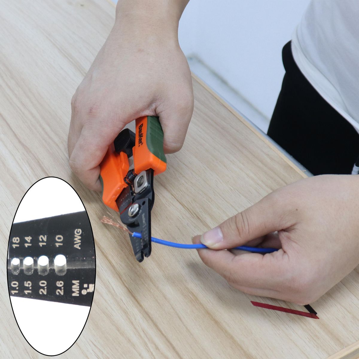 BAUKER - Pelacables 6 Funciones