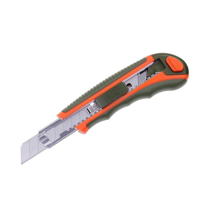 BAUKER - Cuchilla Corte Rápido con Protector 18mm Grip
