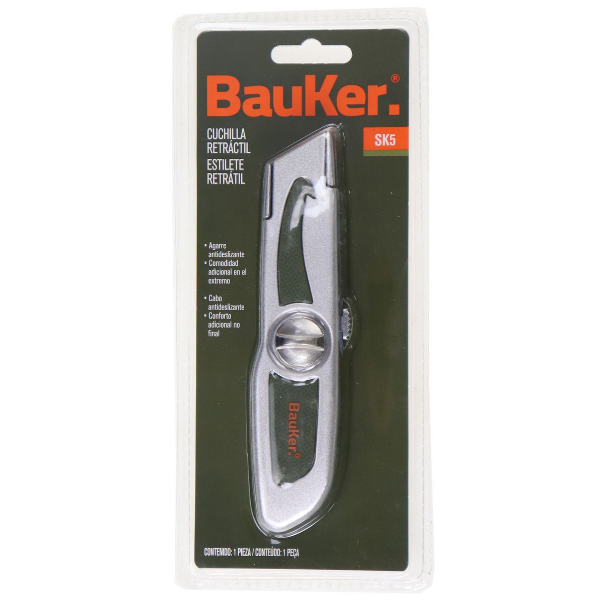 BAUKER - Cuchillo Cr/Ng C/Rpto 14Ku231