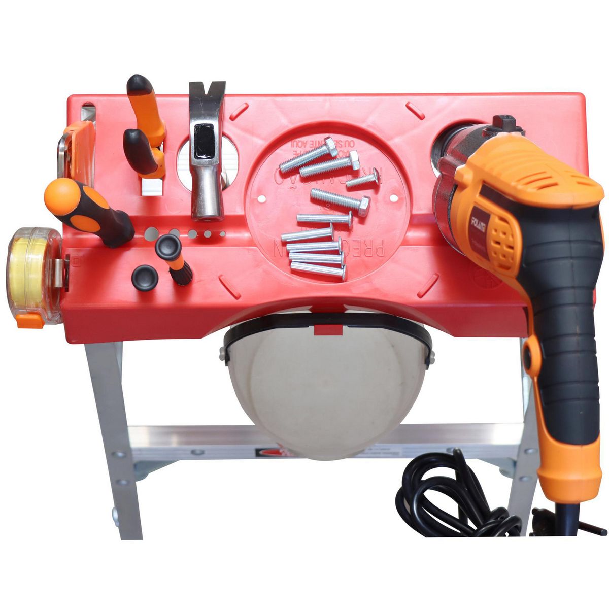 UBERMANN - Escalera Tijera de Fibra de Vidrio 6 Pasos 102Kg