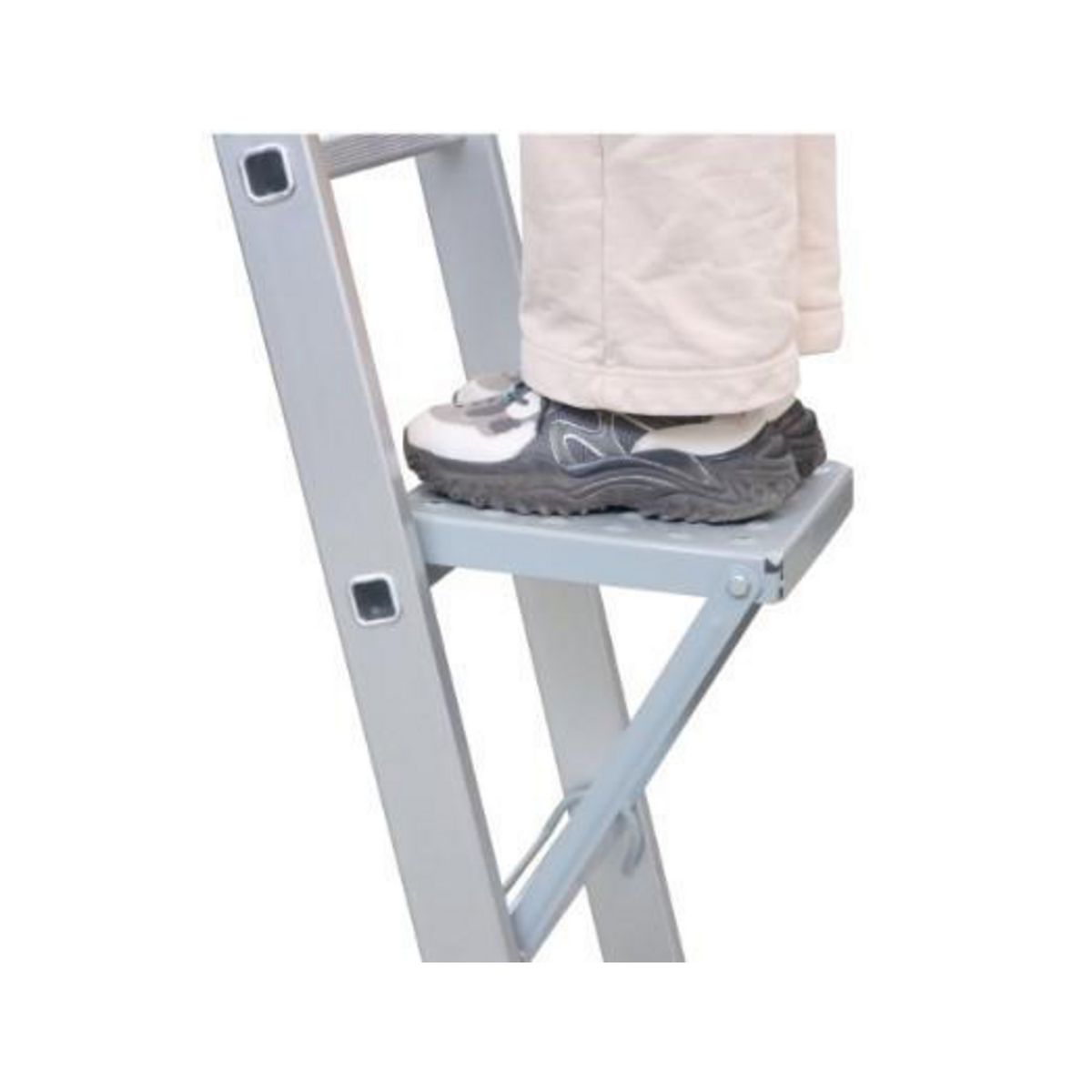 BAUKER - Accerosio Base para Escalera de Acero