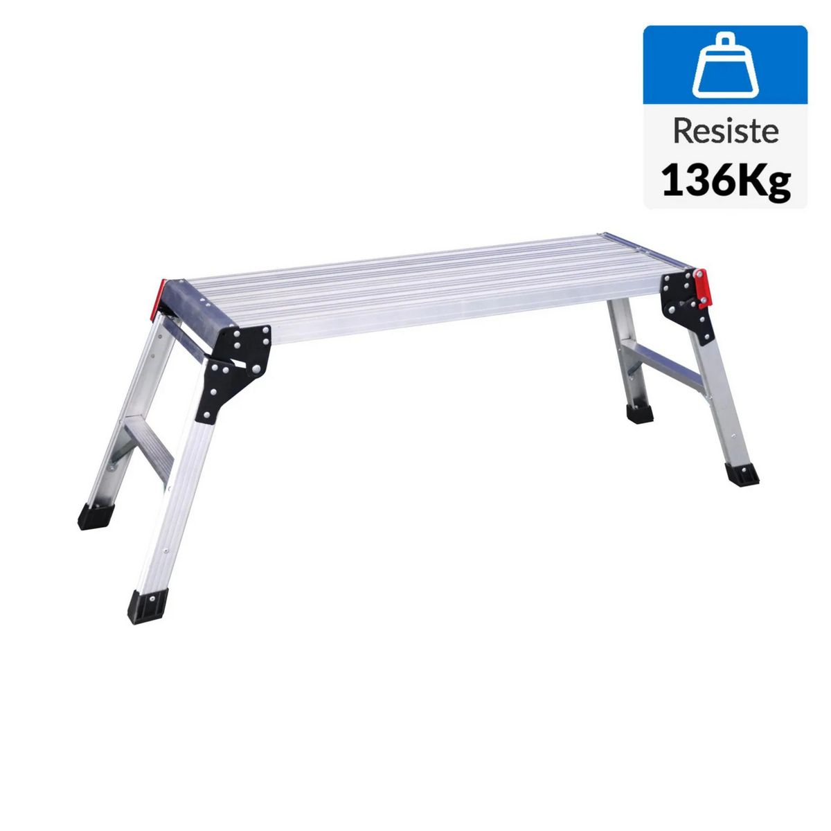 BAUKER - Plataforma de Aluminio 1x0.48x0.3m