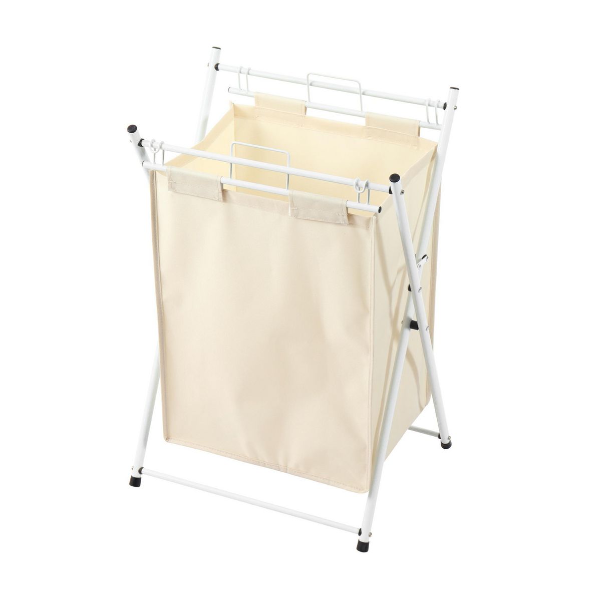 KLEINE WOLKE - Cesto de Ropa Crema Plegable de 65lt Kleine