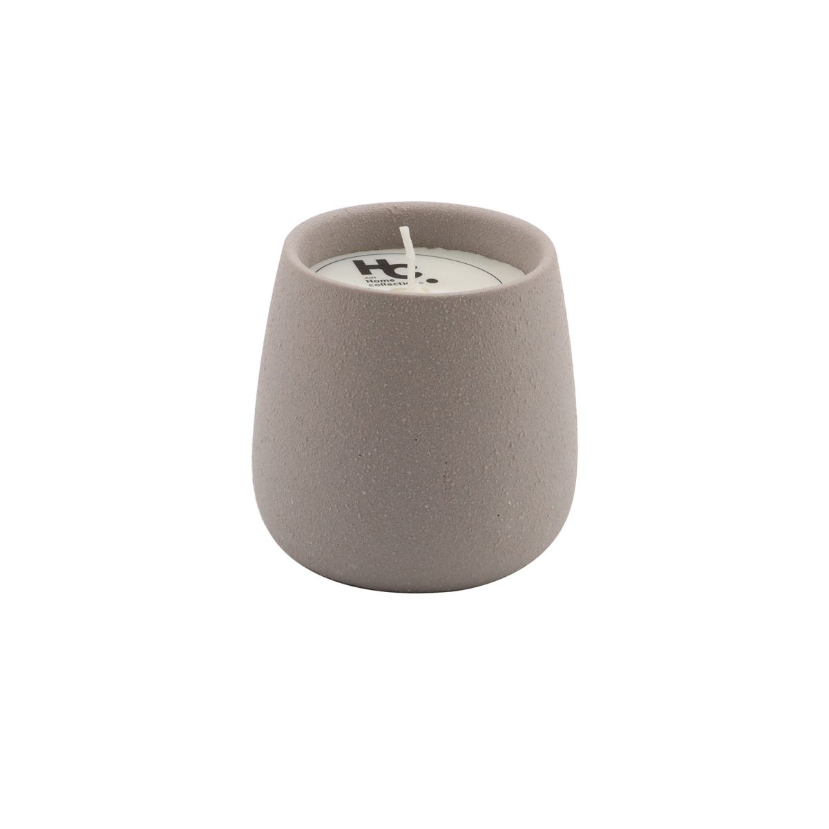 JUST HOME COLLECTION - Vela de Cerámica Gris