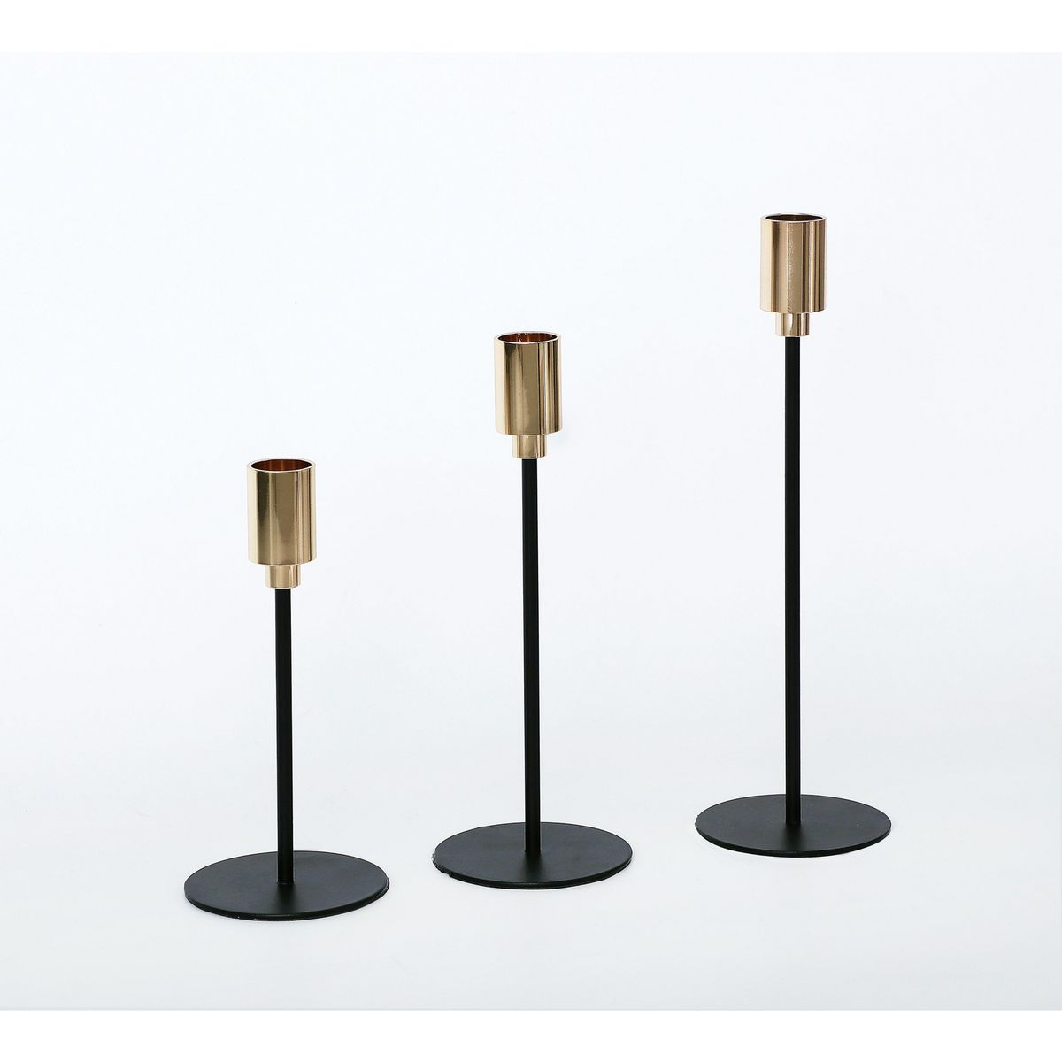 JUST HOME COLLECTION - Set 3 Candelabros