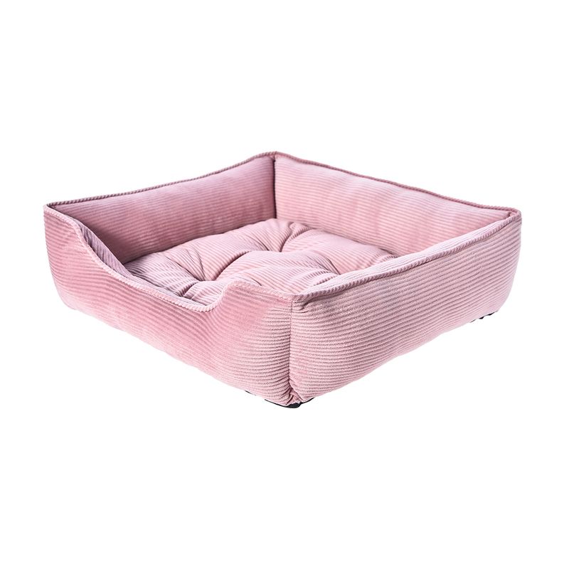PETIZOOS - Cama Rosada para Mascotas 55x50 cm