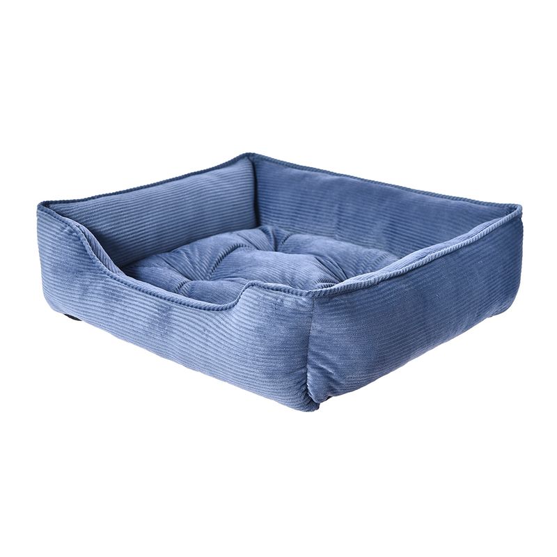 PETIZOOS - Cama Azul para Mascotas 55x50 cm