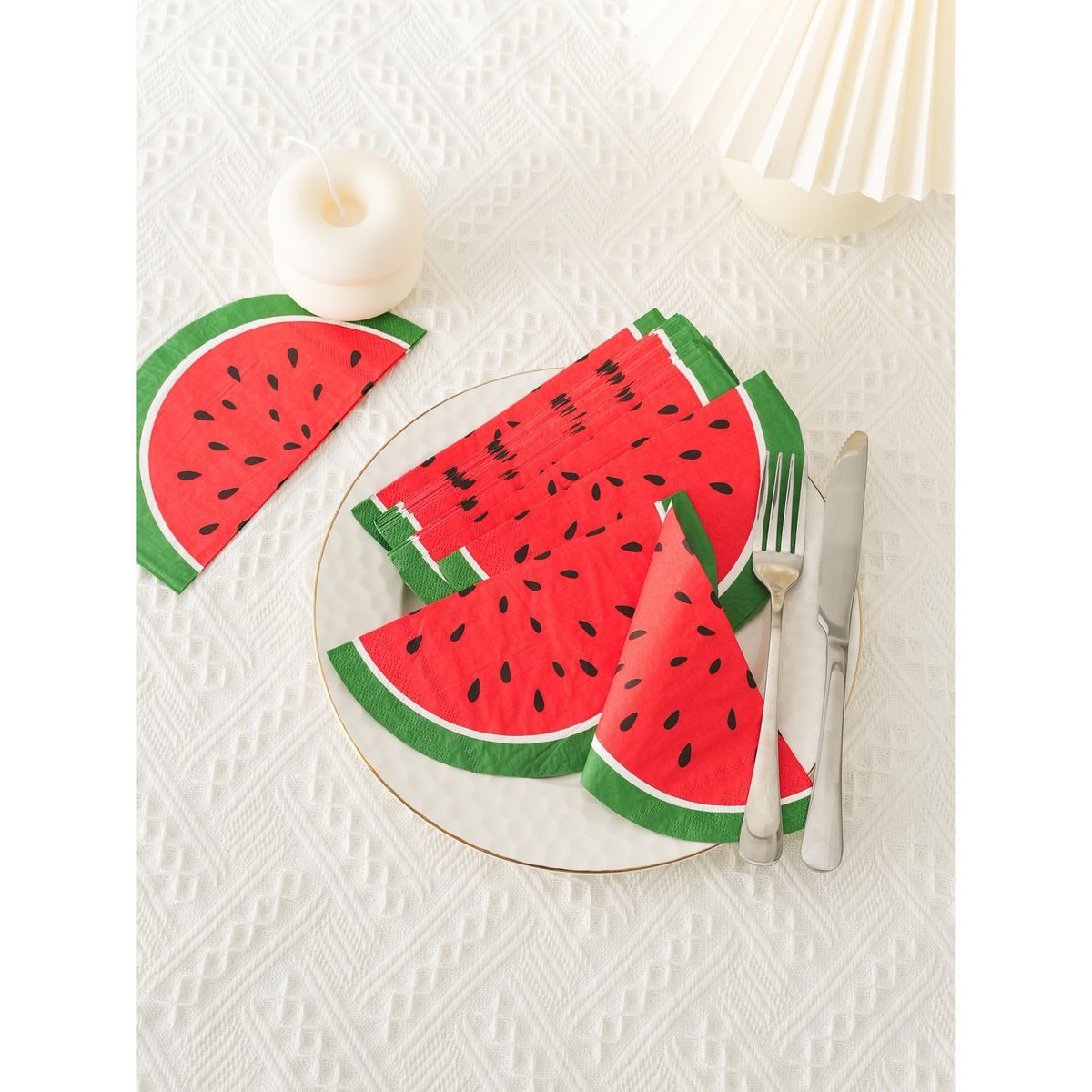 JUST HOME COLLECTION - Servilleta de Papel Forma de Frutas