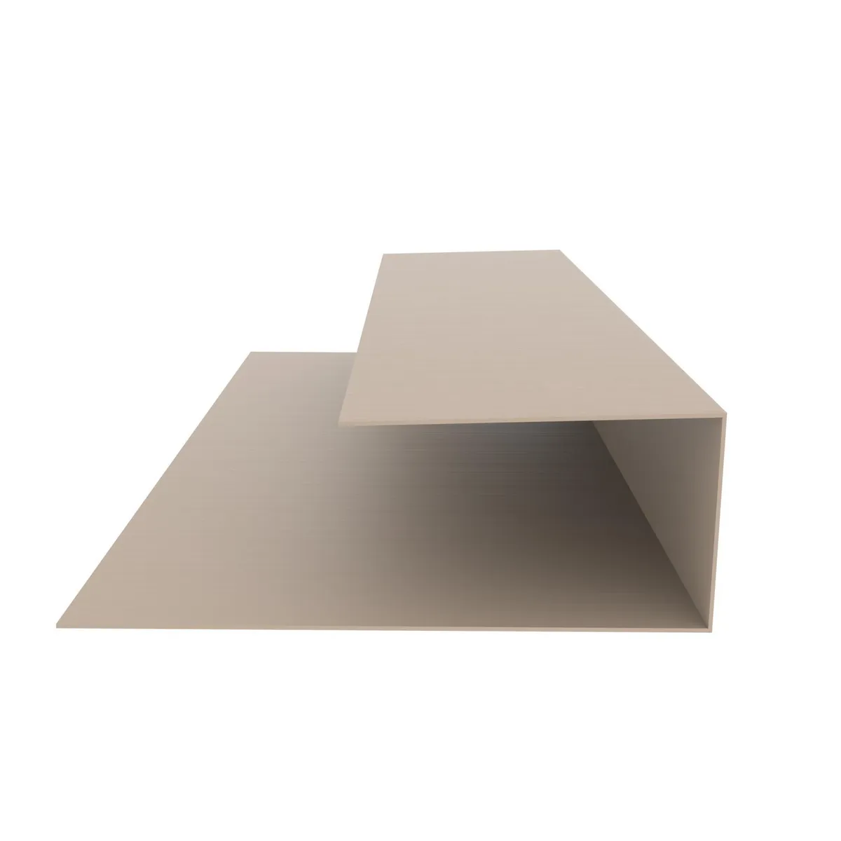 HOLZTEK - Perfil U 2.90m Avalon Beige