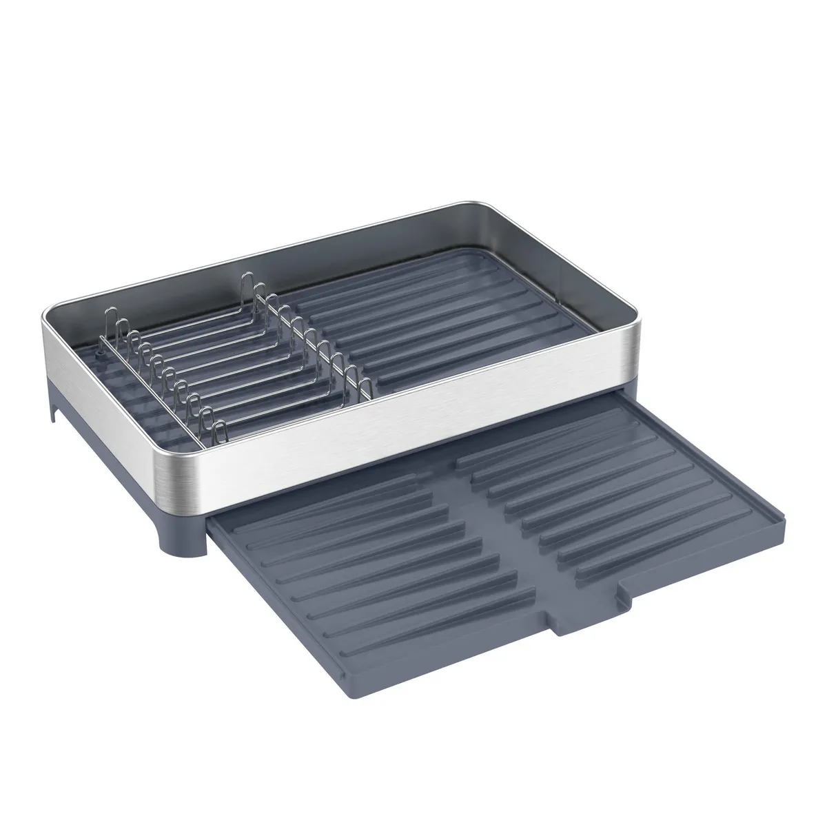 JUST HOME COLLECTION - Secaplatos Extendible Inoxidable/Plástico