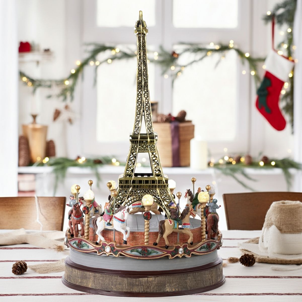 DEAR SANTA - Torre Eiffel Animada Navidad