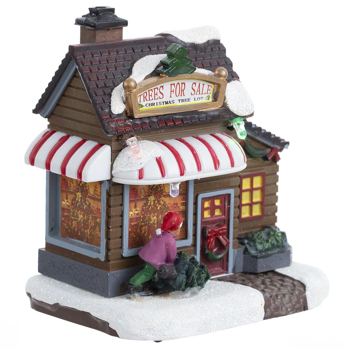 DEAR SANTA - Casa Nevada Surtido Animada e Iluminada Navidad