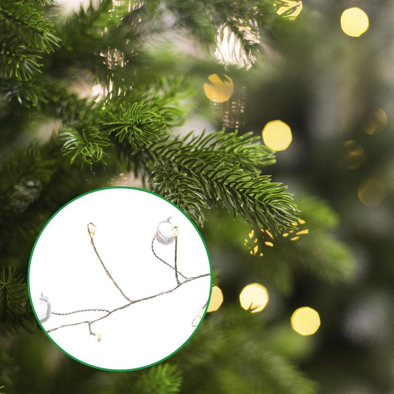 DEAR SANTA - Juego de 72 Luces Cálidas Navidad 3.5m