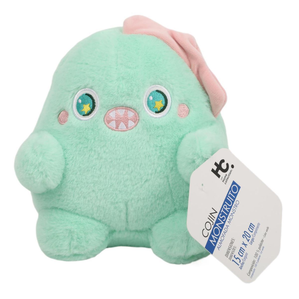 JUST HOME COLLECTION - Cojín Monstruito Verde