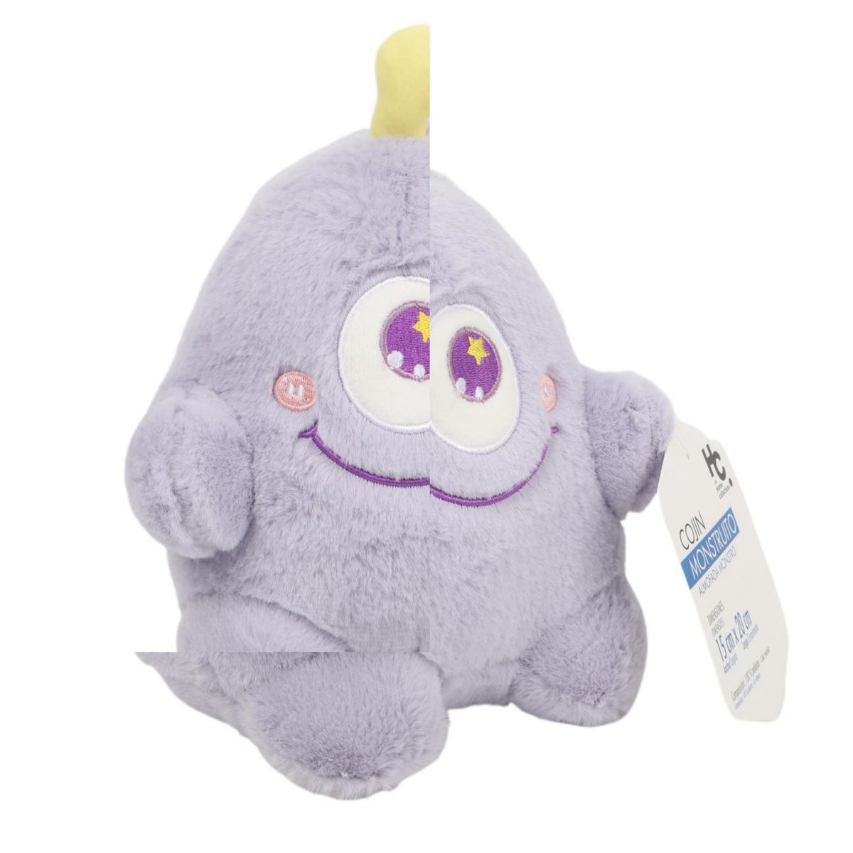 JUST HOME COLLECTION - Cojín Monstruito Violeta