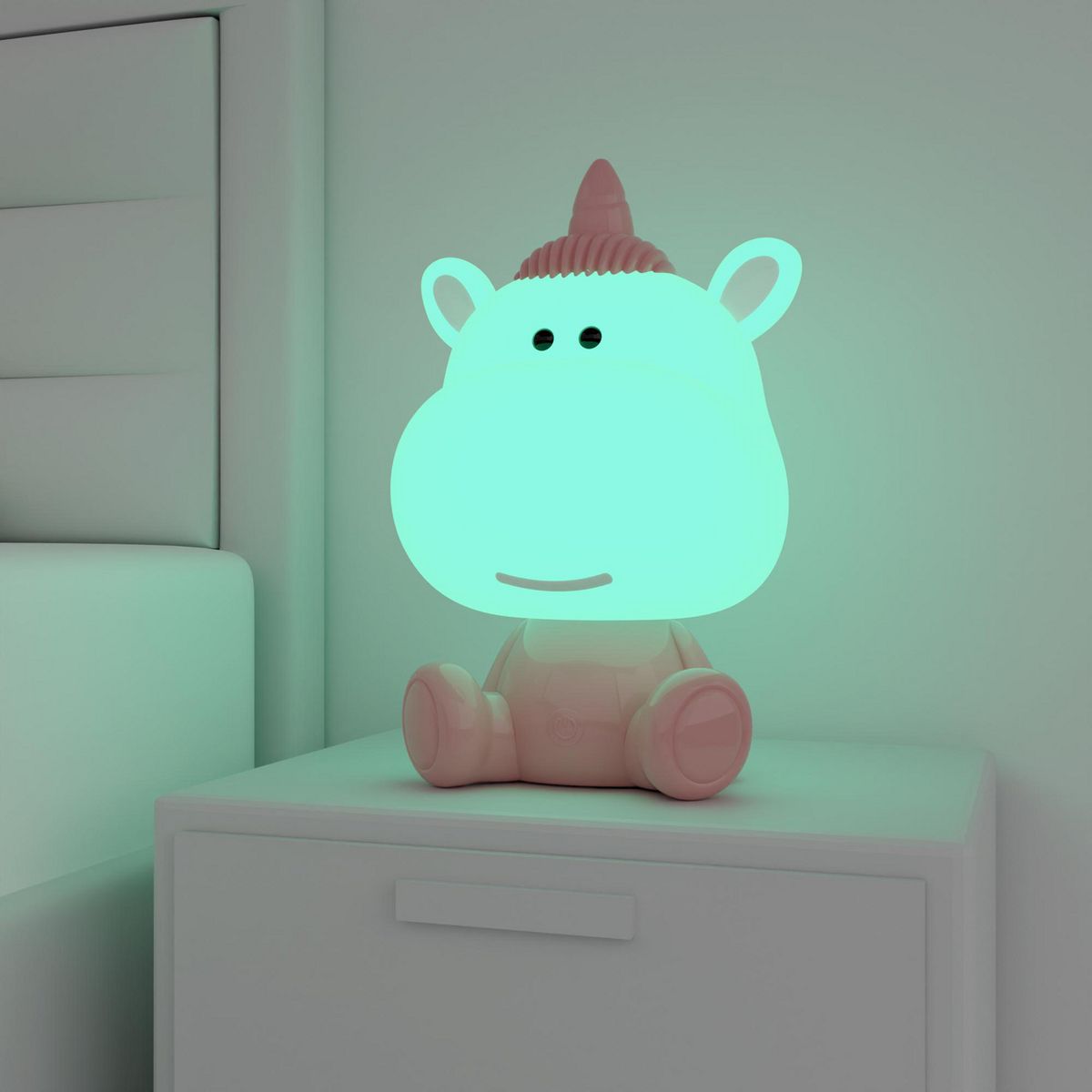 JUST HOME COLLECTION - Lámpara de Escritorio Kids Unicornio Rosa