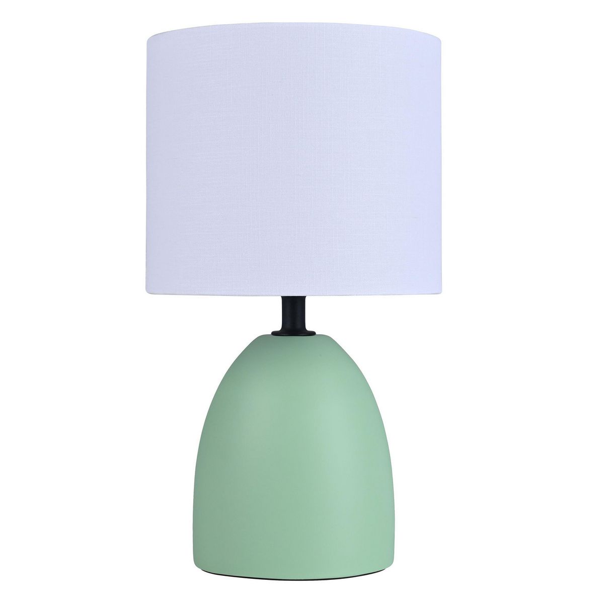 JUST HOME COLLECTION - Lámpara de Mesa Cerámica 1 Luz E27 Verde