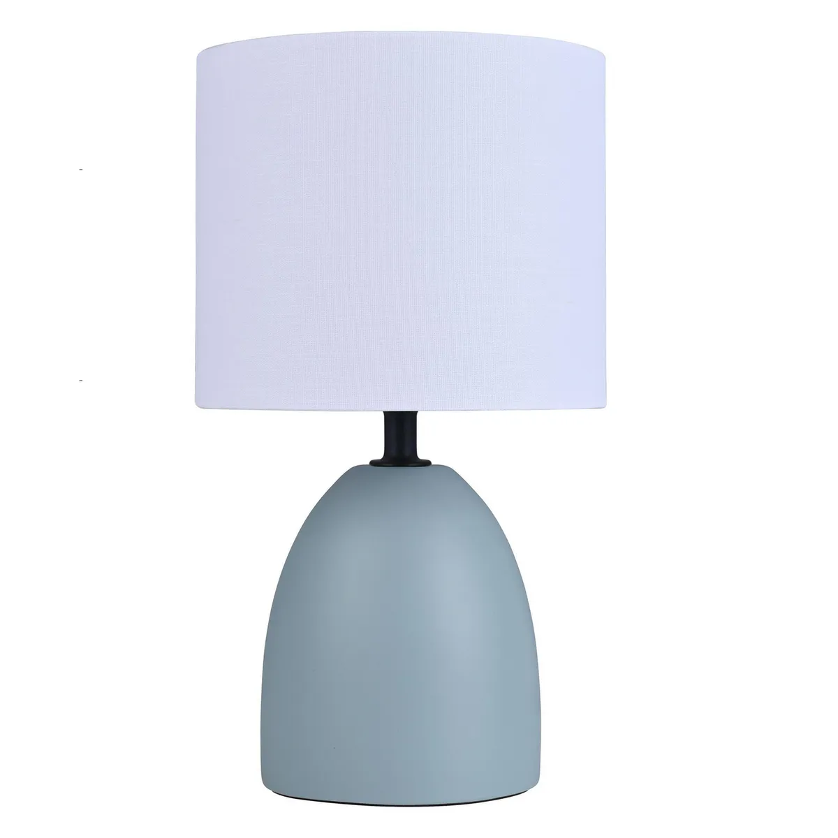 JUST HOME COLLECTION - Lámpara de Mesa Cerámica 1 Luz E27 Celeste