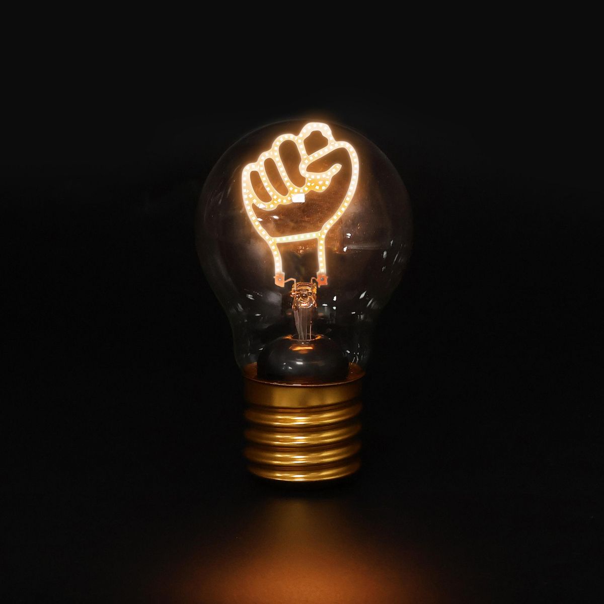 JUST HOME COLLECTION - Foco LED Recargable Diseño Fist