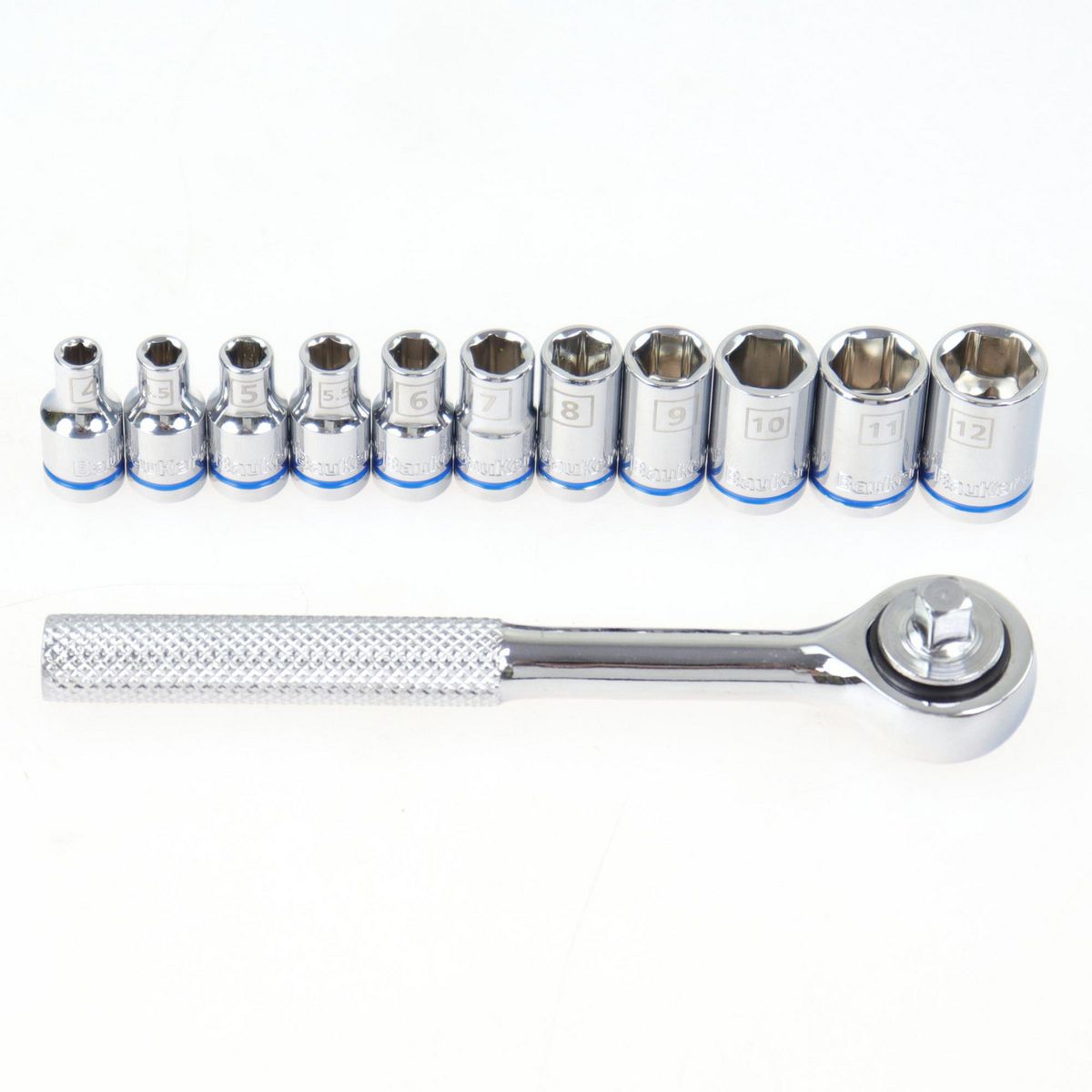 BAUKER - Set Dados Mecánicos 12Pz