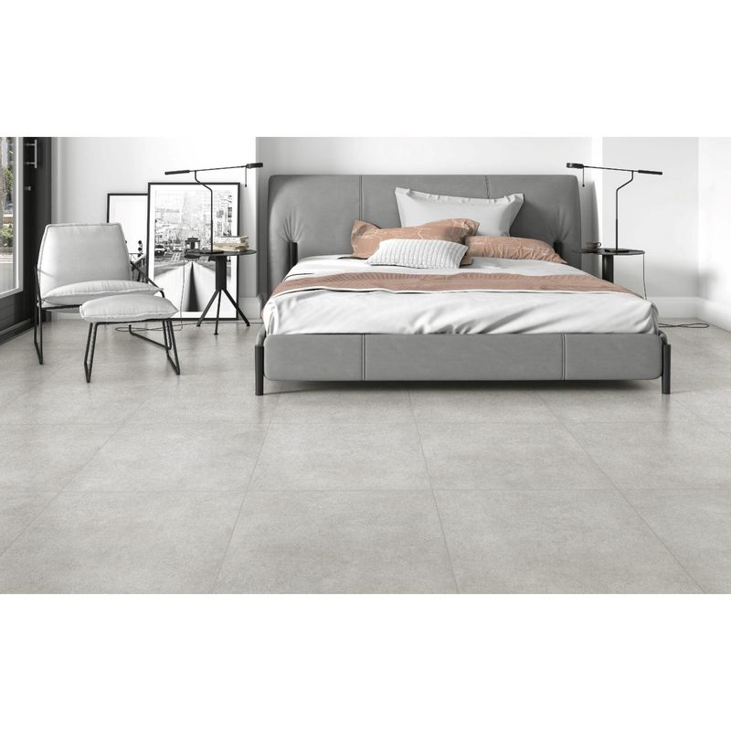HOLZTEK - Cerámica Gris 57x57 Cementicias Satín 2.59 m2