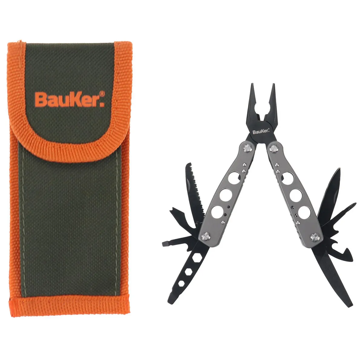 BAUKER - Alicate Multifuncion 15 En 1