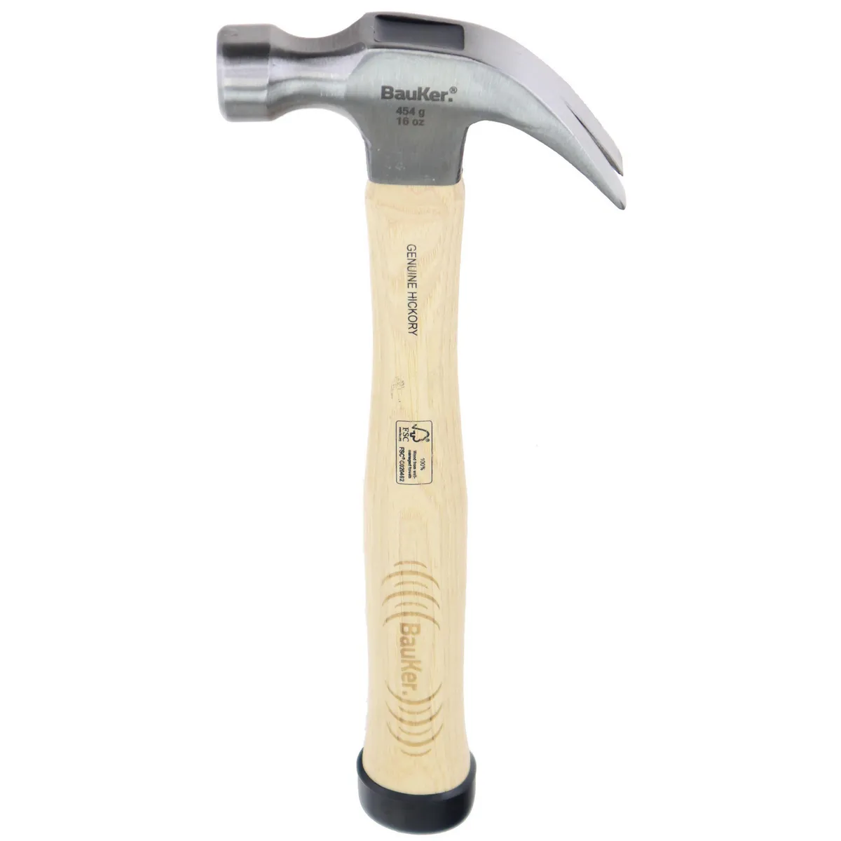 BAUKER - Martillo Carpintero M/Hickory16 OZ