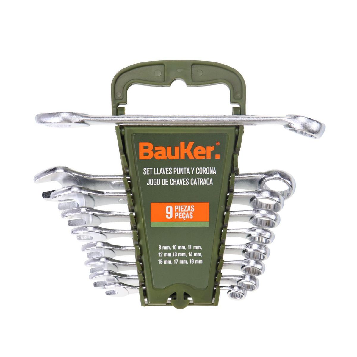 BAUKER - Set de Llaves 9 piezas Bauker