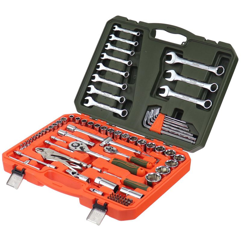 BAUKER - Set Dados Mecánicos 92Pz Bauker