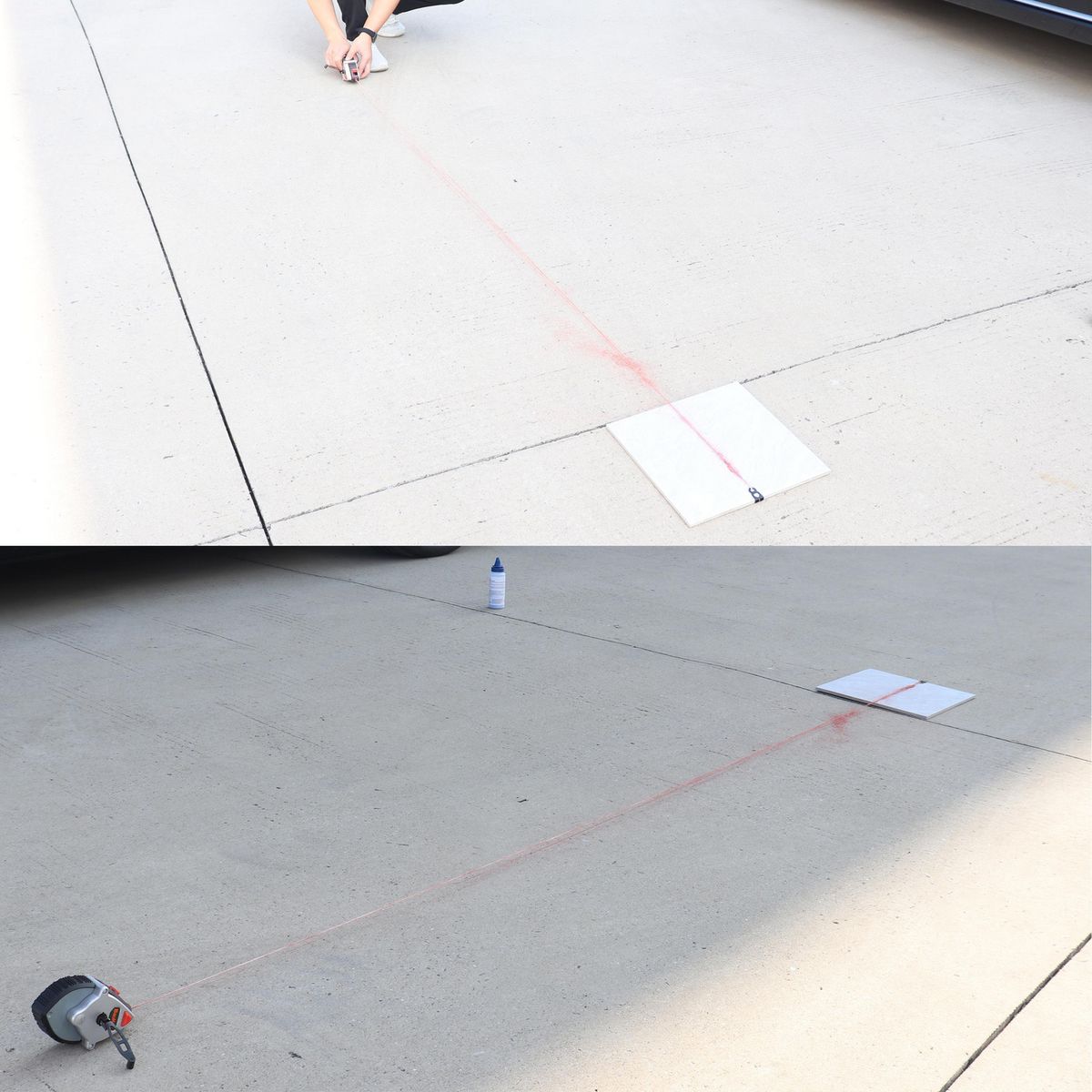 BAUKER - Juego de Tiza Líneas y Tiza