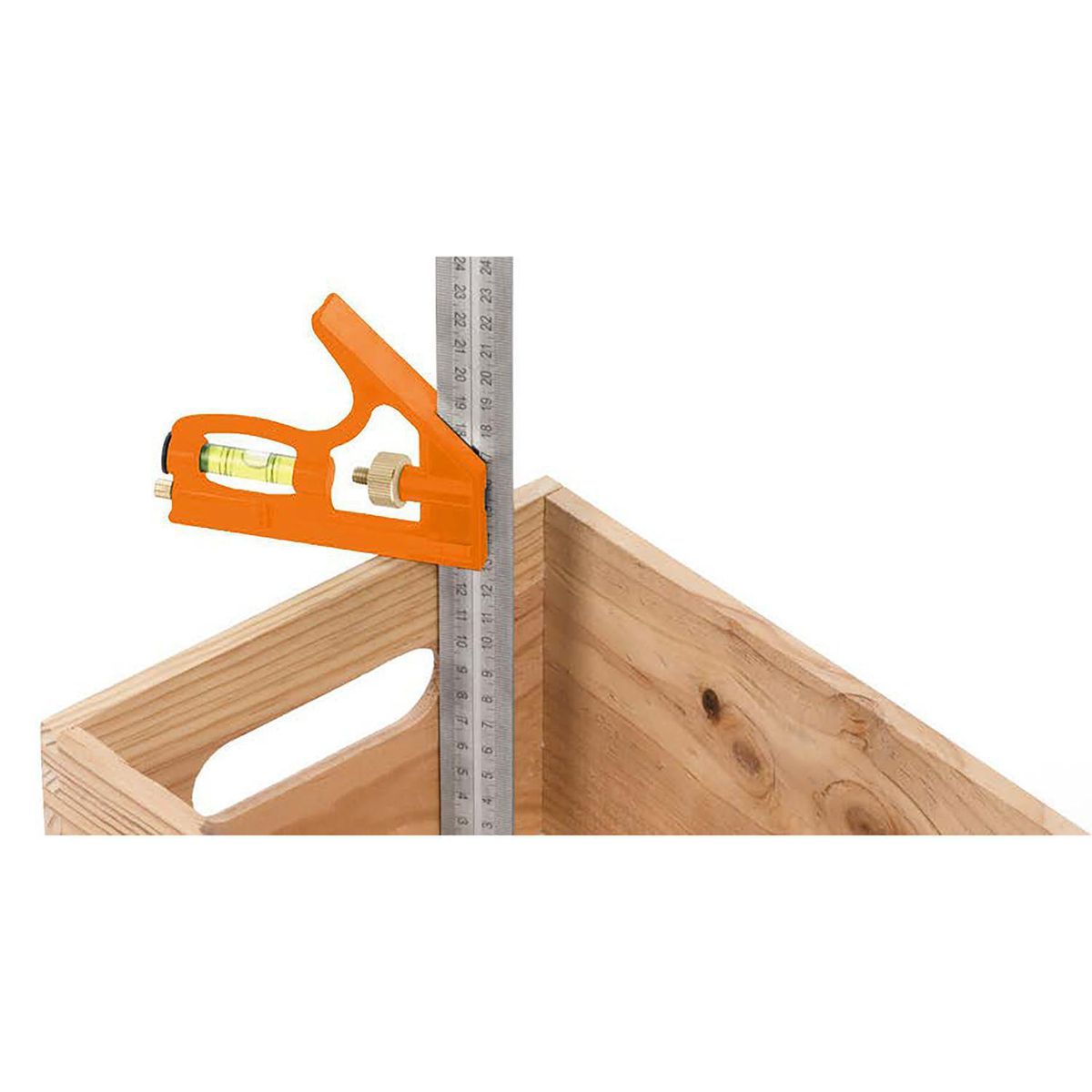 BAUKER - Angulo Con Nivel 12PG 300mm