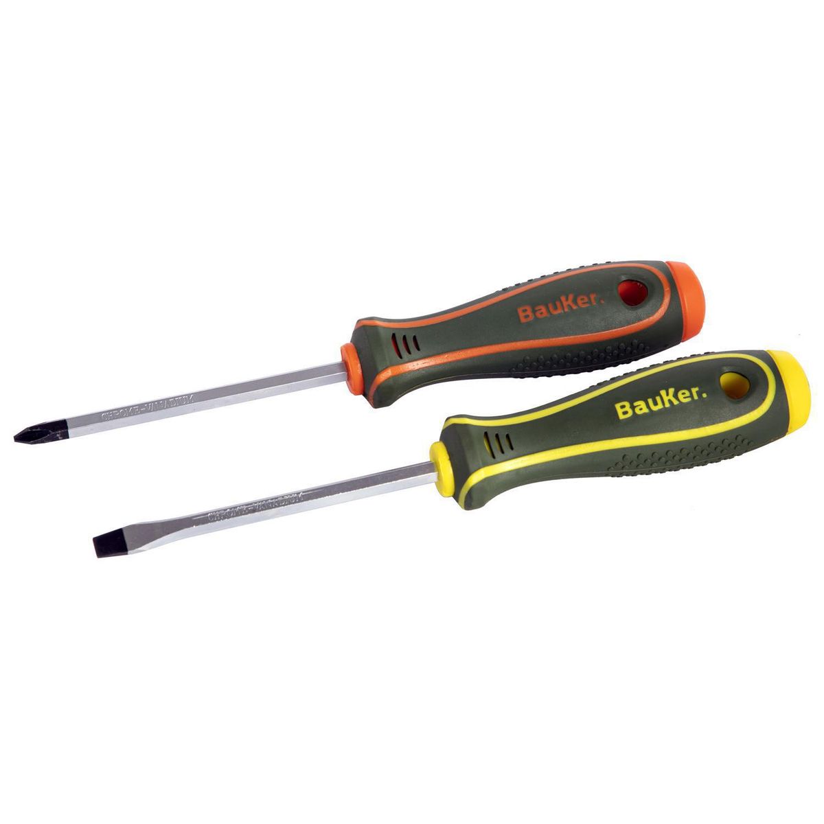 BAUKER - Juego de Destornilladores 2 Piezas