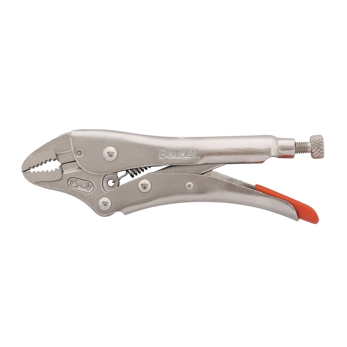 BAUKER - Alicate Caiman Curvo Acero 5" Tornado