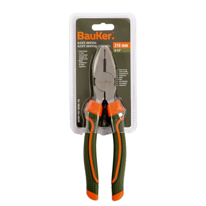 BAUKER - Alicate Universal 8.5"
