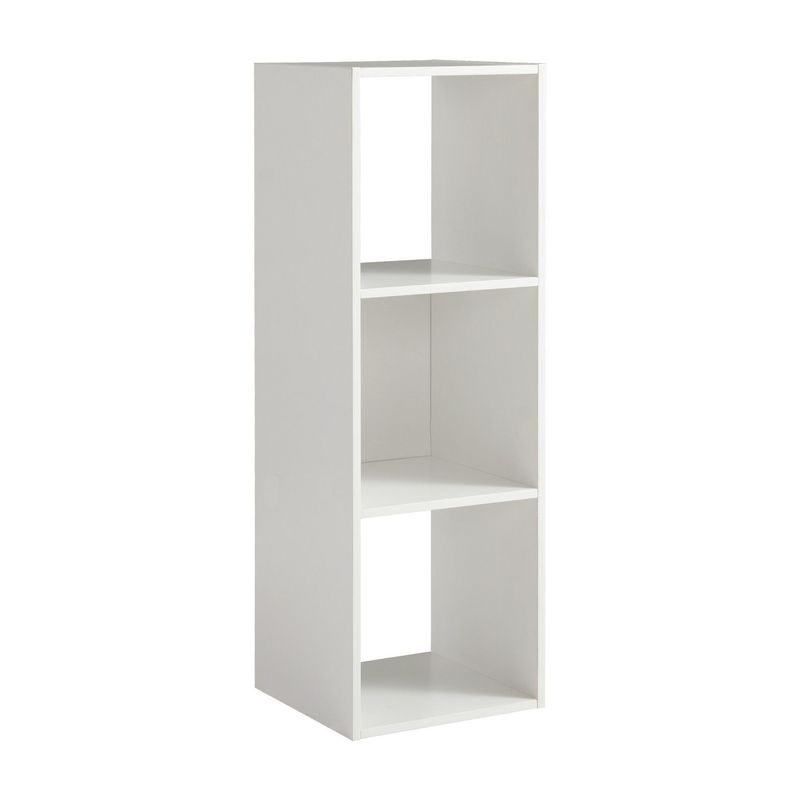 JUST HOME COLLECTION - Estante Librero 3 Repisas Blanco