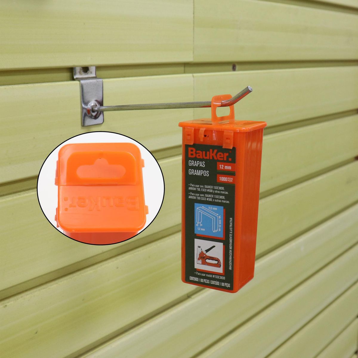 BAUKER - Grapas Trab Pesad 12Mm 1/2 Ba