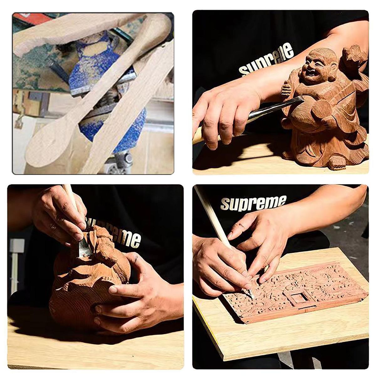 BAUKER - Juego 6 Gubias Lujo 6Pz Bauker